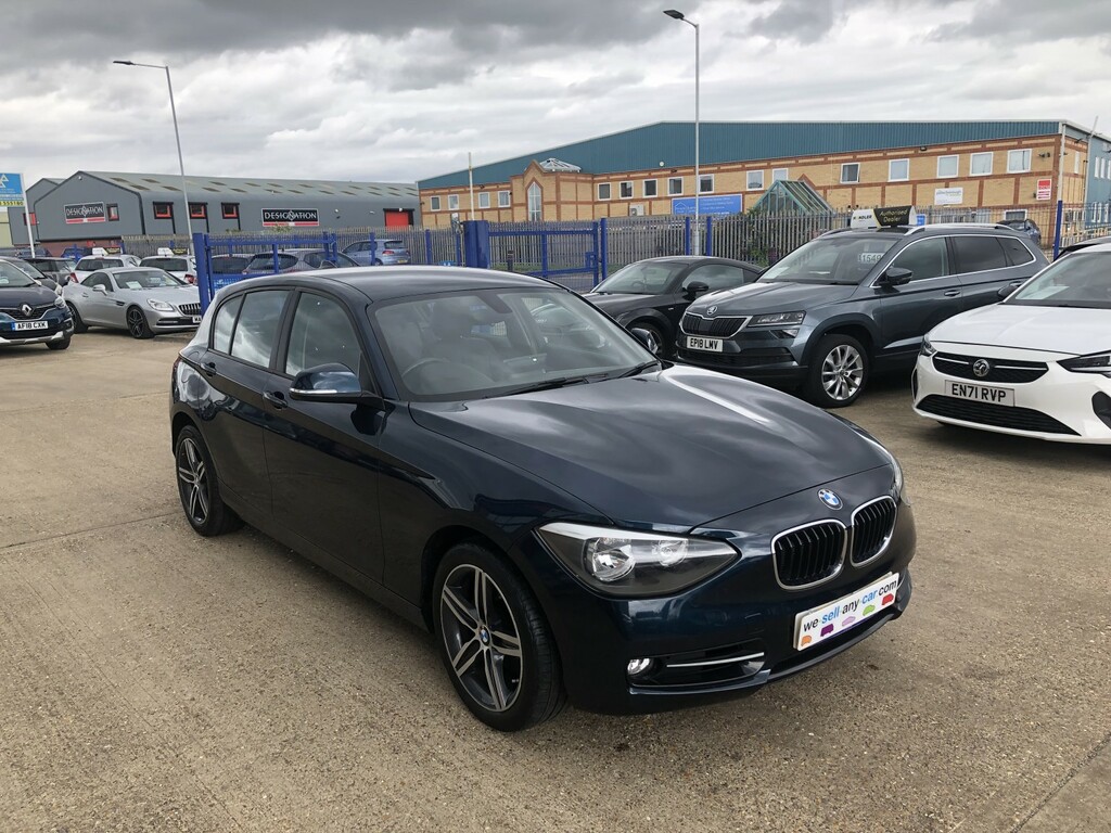 BMW 1 Series Hatchback 1.6 118I Sport 5-Door 2015 W15HLT Blue #2