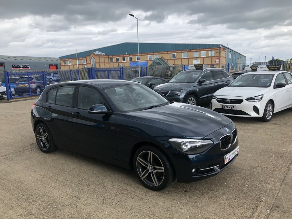 BMW 1 Series Hatchback 1.6 118I Sport 5-Door 2015 Blue