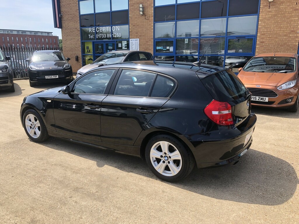 BMW 1 Series Hatchback 2.0 118D Se 2007 Black #5