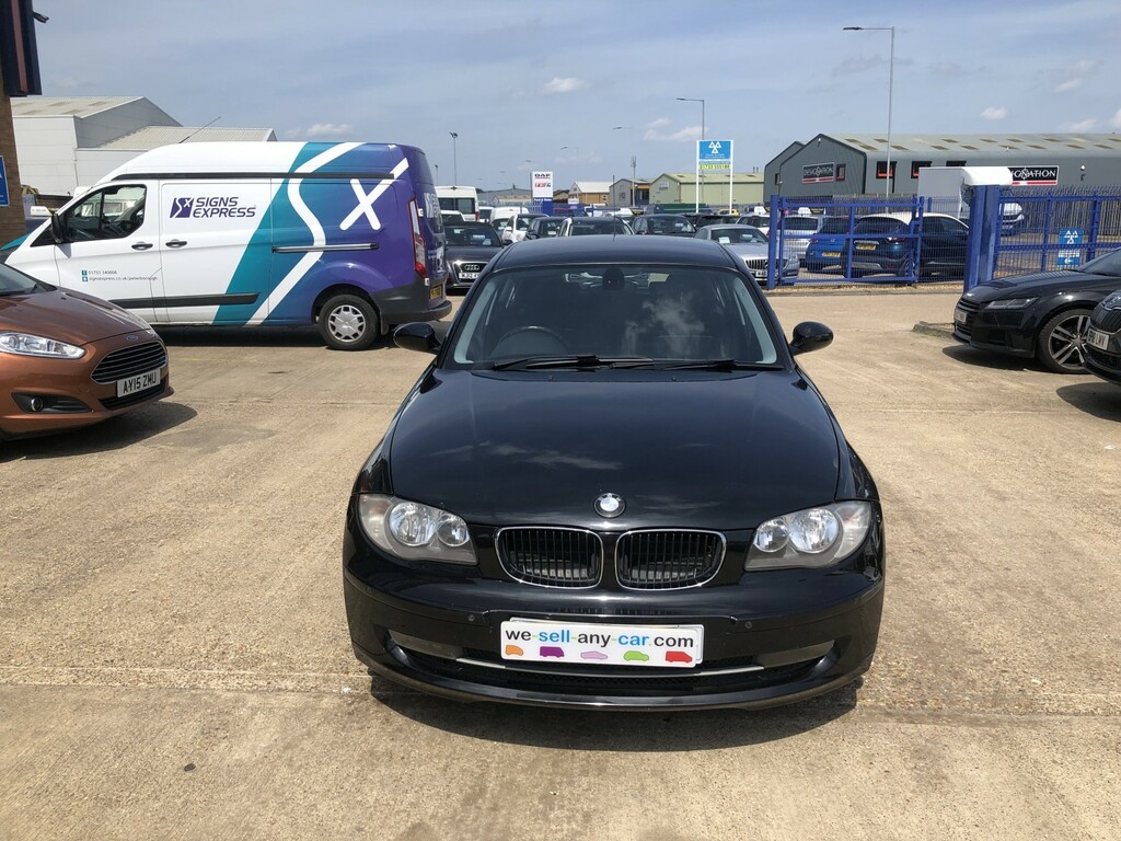 BMW 1 Series Hatchback 2.0 118D Se 2007 Black #3