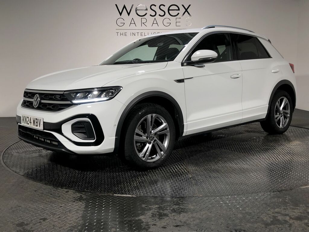 Volkswagen T-Roc 2.0 Tdi R-line Dsg KN24WBV White #4