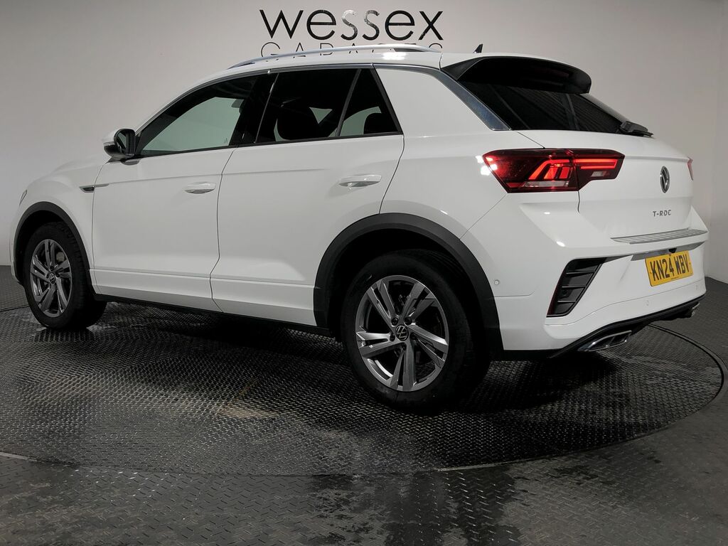 Volkswagen T-Roc 2.0 Tdi R-line Dsg KN24WBV White #3