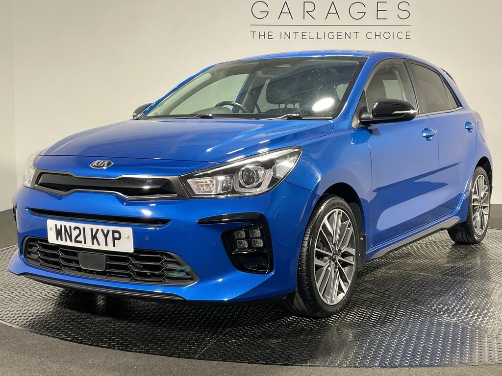 Kia RIO 1.0 T Gdi 48V 118 Gt-line S Blue #4