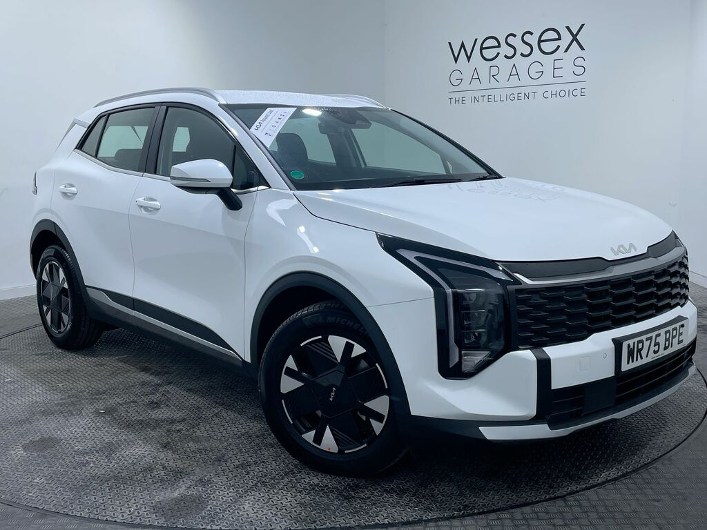 Kia Sportage 1.6T Gdi Hev Pure White