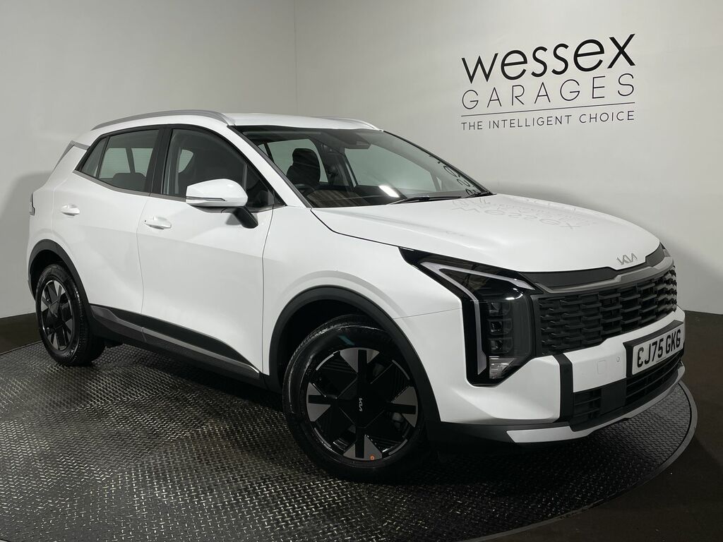 Kia Sportage 1.6T Gdi Hev Pure White