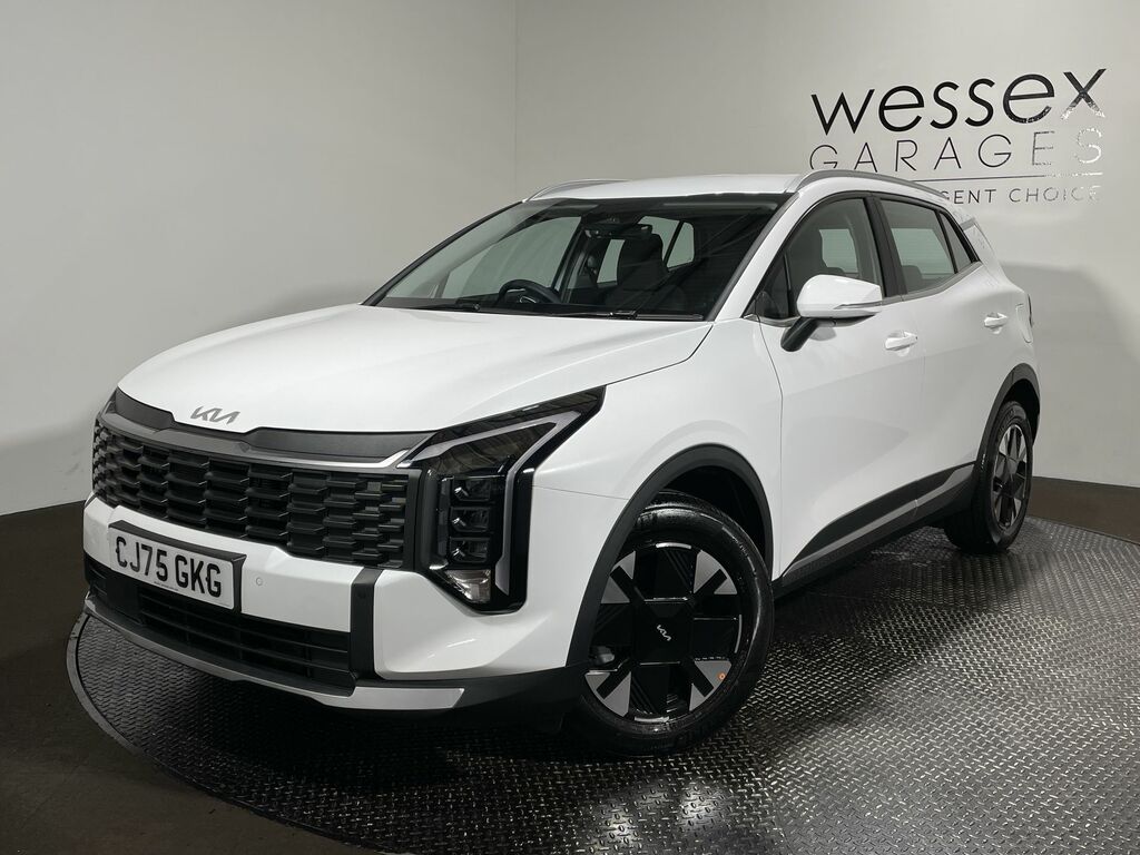 Kia Sportage 1.6T Gdi Hev Pure CJ75GKG White #4
