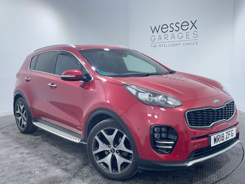 Kia Sportage 1.6T Gdi Gt-line Dct Awd Red