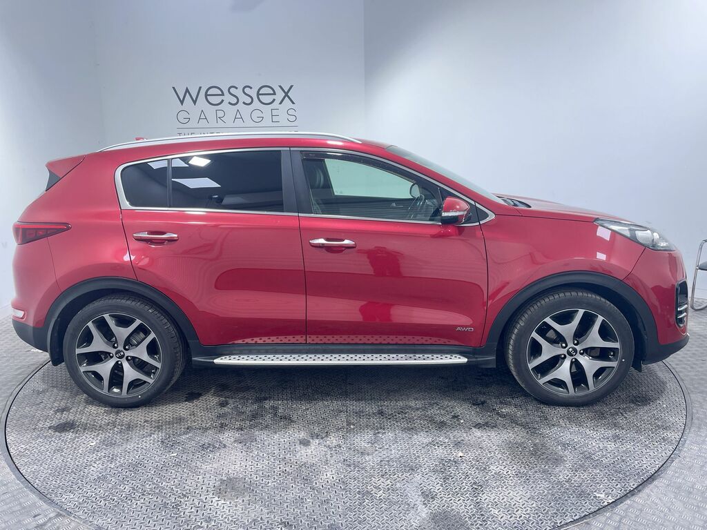 Kia Sportage 1.6T Gdi Gt-line Dct Awd WR18ZFG Red #4