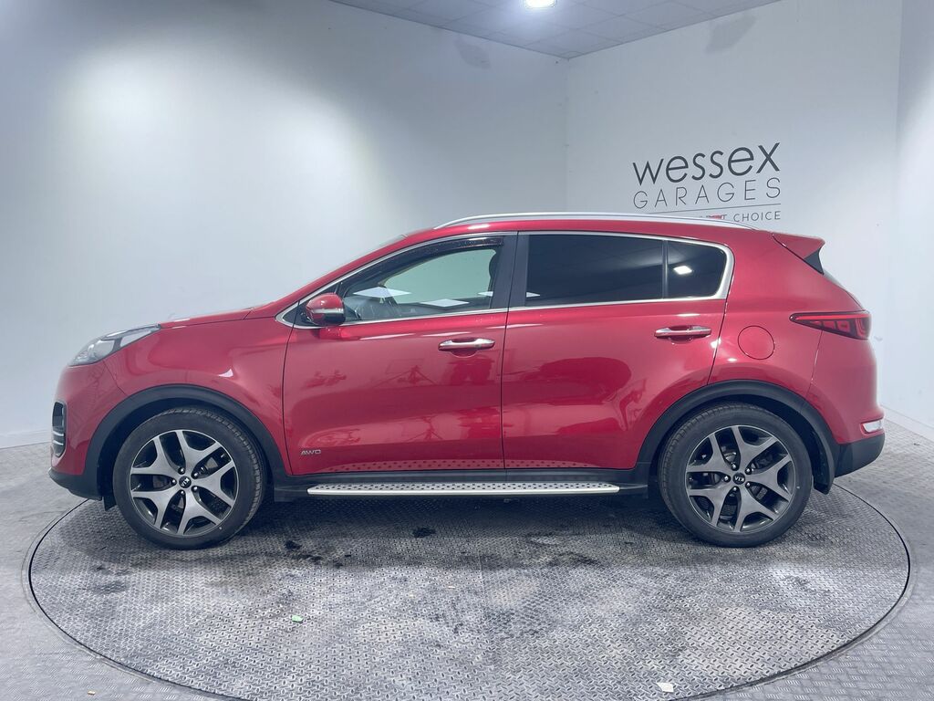 Kia Sportage 1.6T Gdi Gt-line Dct Awd WR18ZFG Red #6
