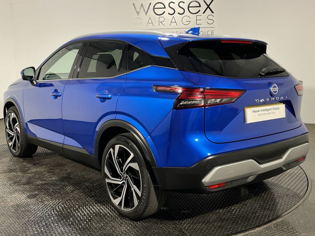 Nissan Qashqai Tekna Dig-t Mhe DV22EXU Blue #4