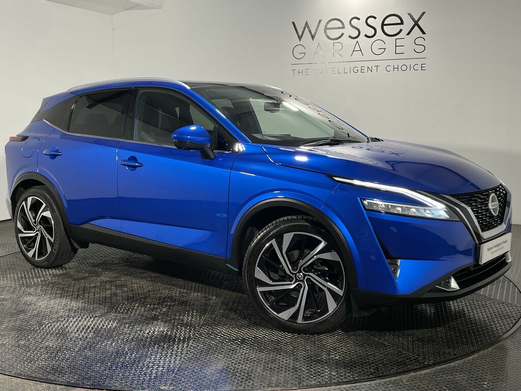 Nissan Qashqai Tekna Dig-t Mhe DV22EXU Blue #2