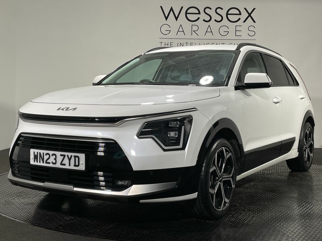 Kia Niro 1.6 Gdi Hybrid 3 Dct WN23ZYD White #4