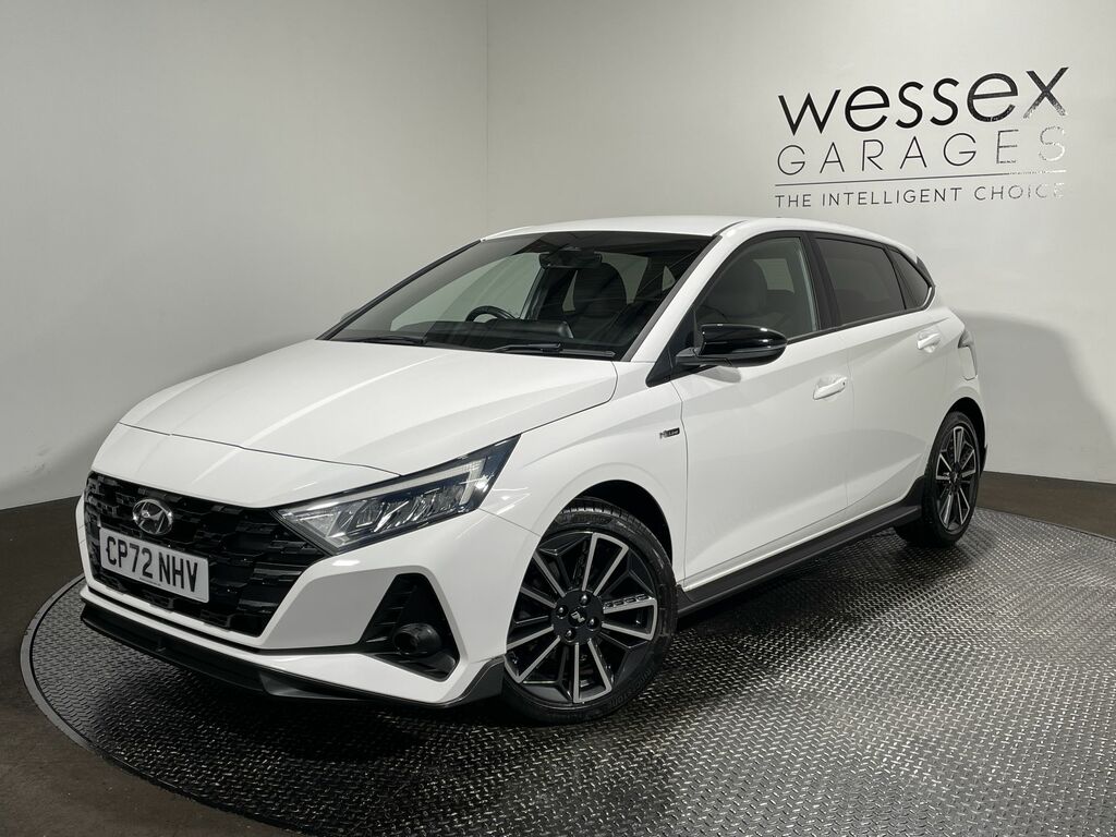 Hyundai I20 N Line Mhev T-gdi Aut CP72NHV White #4