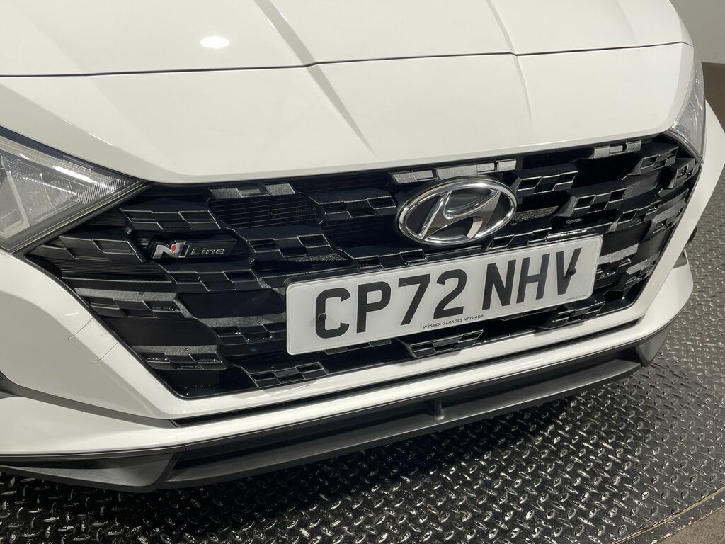 Hyundai I20 N Line Mhev T-gdi Aut CP72NHV White #6