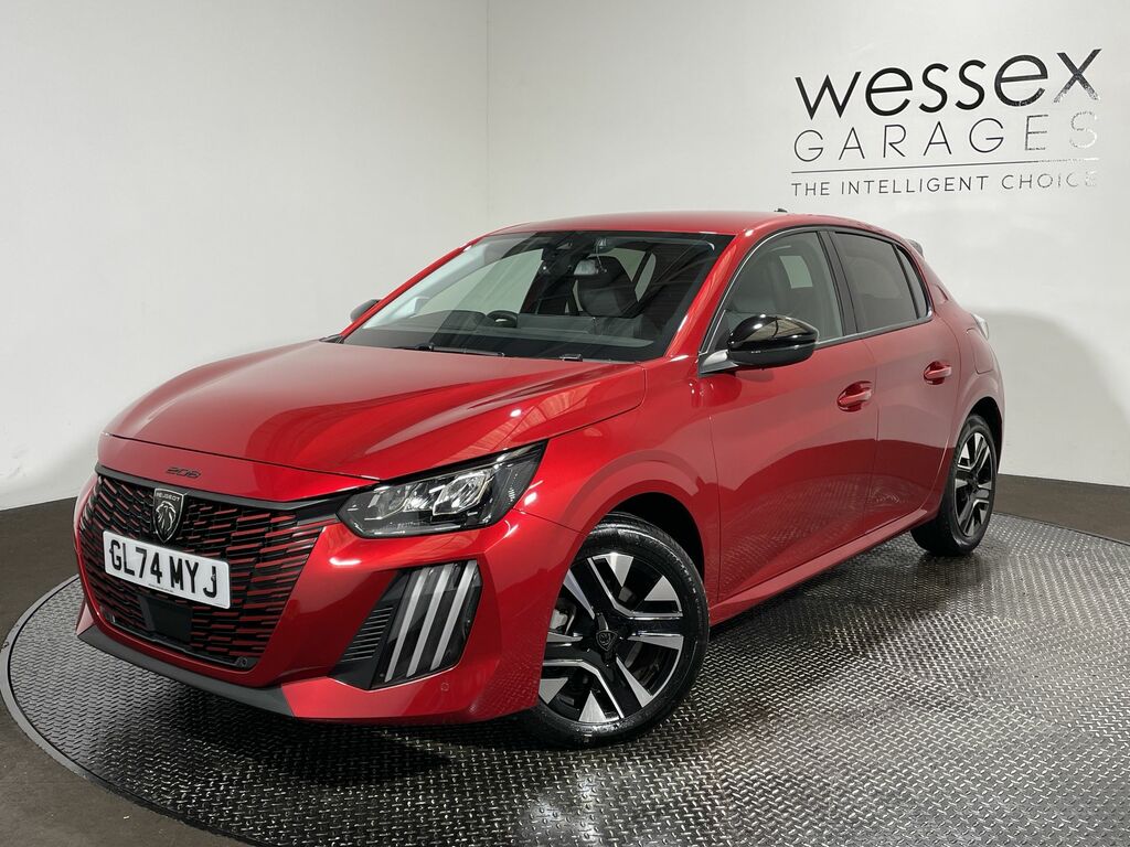 Peugeot 208 1.2 Hybrid 100 Allure E-dsc6 Red #4