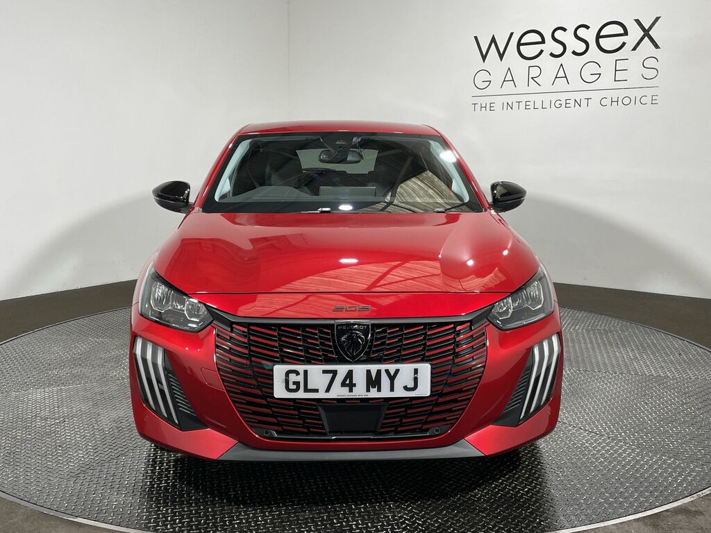 Peugeot 208 1.2 Hybrid 100 Allure E-dsc6 Red #5