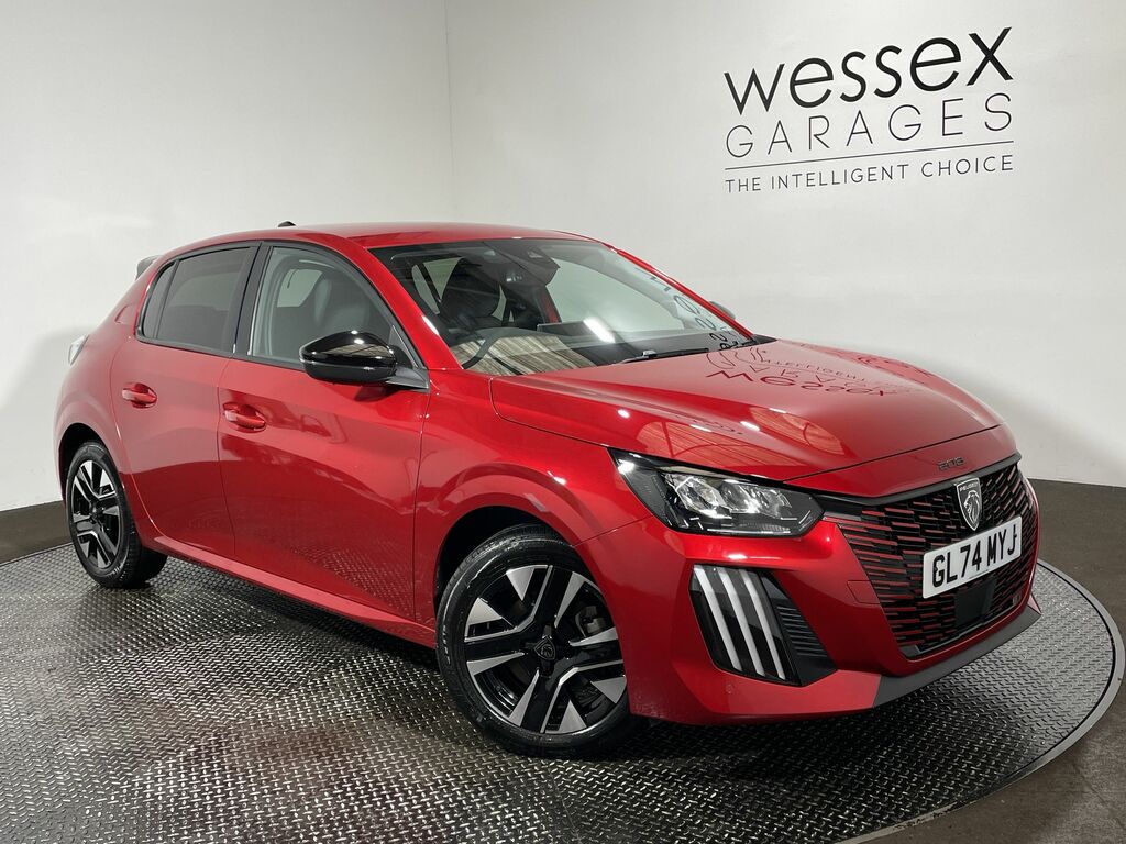 Peugeot 208 1.2 Hybrid 100 Allure E-dsc6 Red