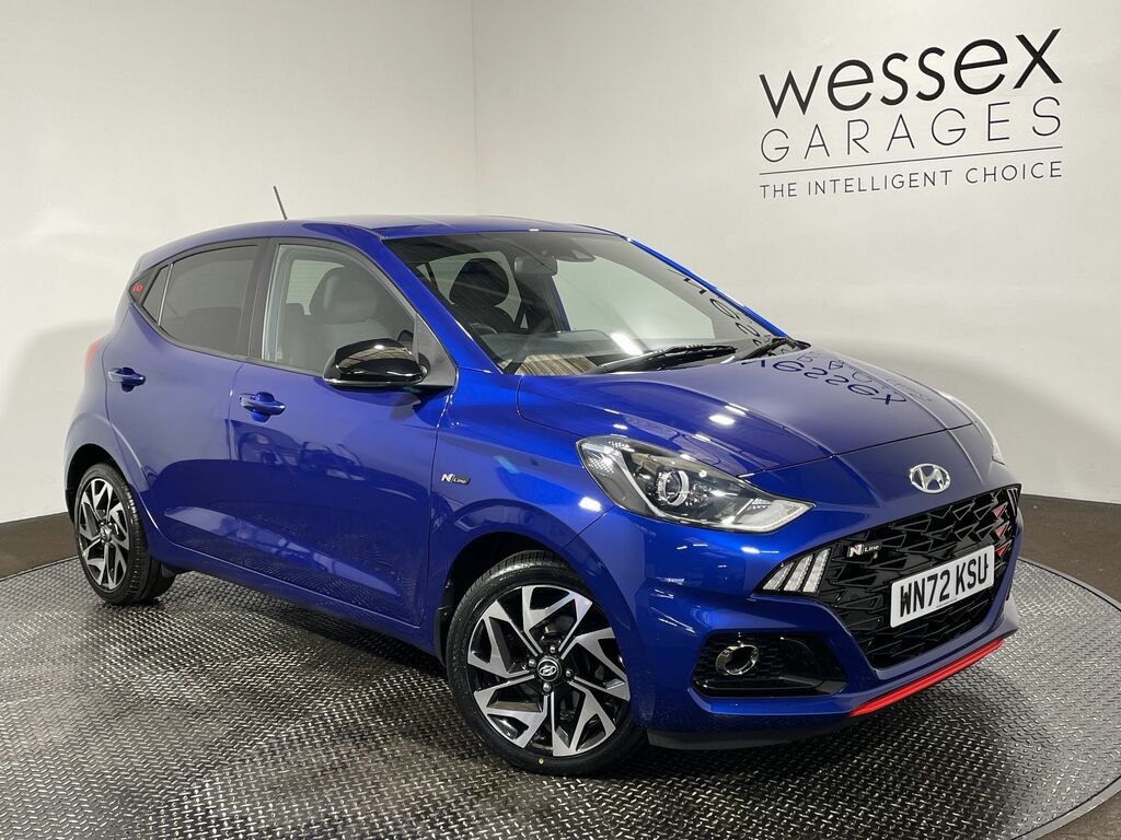 Hyundai I10 N Line T-gdi Blue