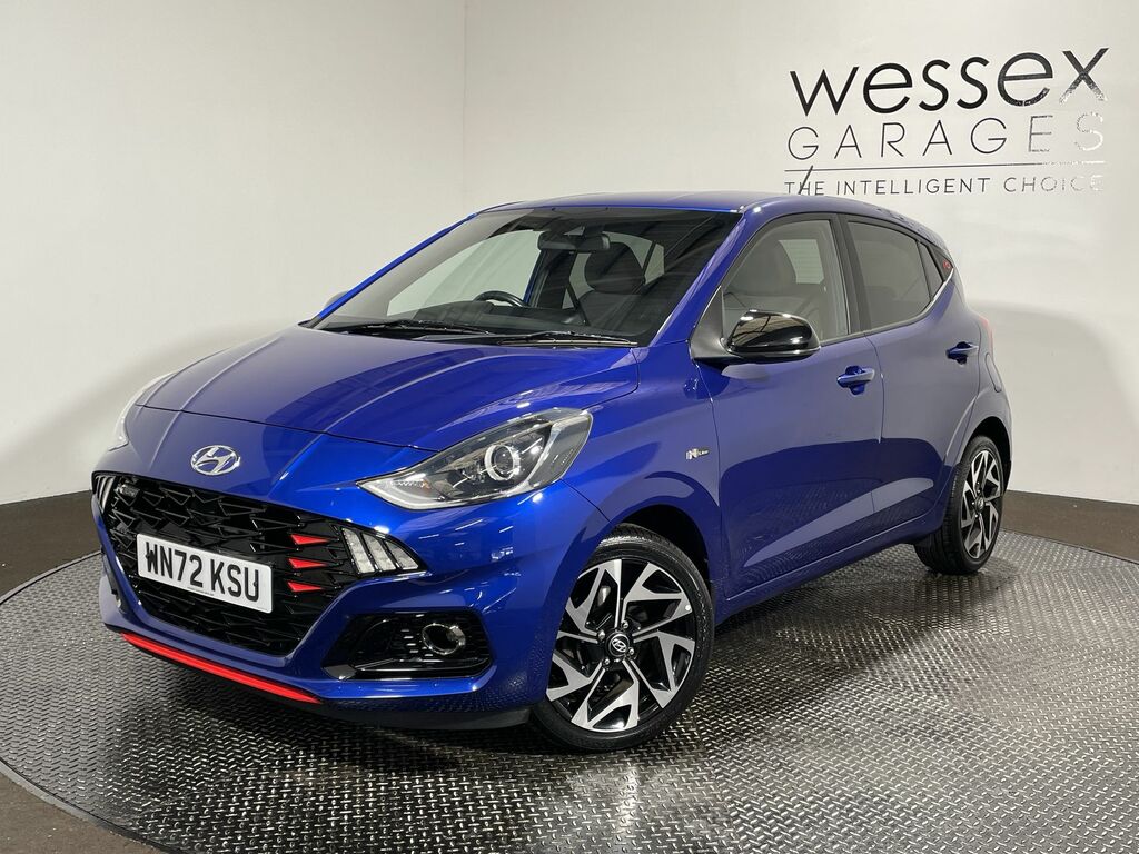 Hyundai I10 N Line T-gdi WN72KSU Blue #4