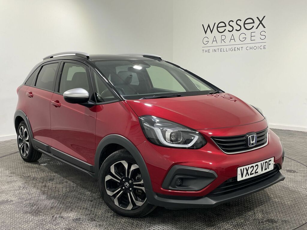 Honda Jazz 1.5 I-mmd Hybrid Crosstar Ex Ecvt Red