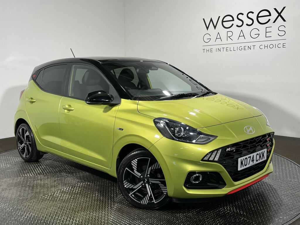 Hyundai I10 N Line Yellow