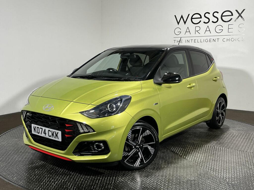 Hyundai I10 N Line KO74CKK Yellow #4
