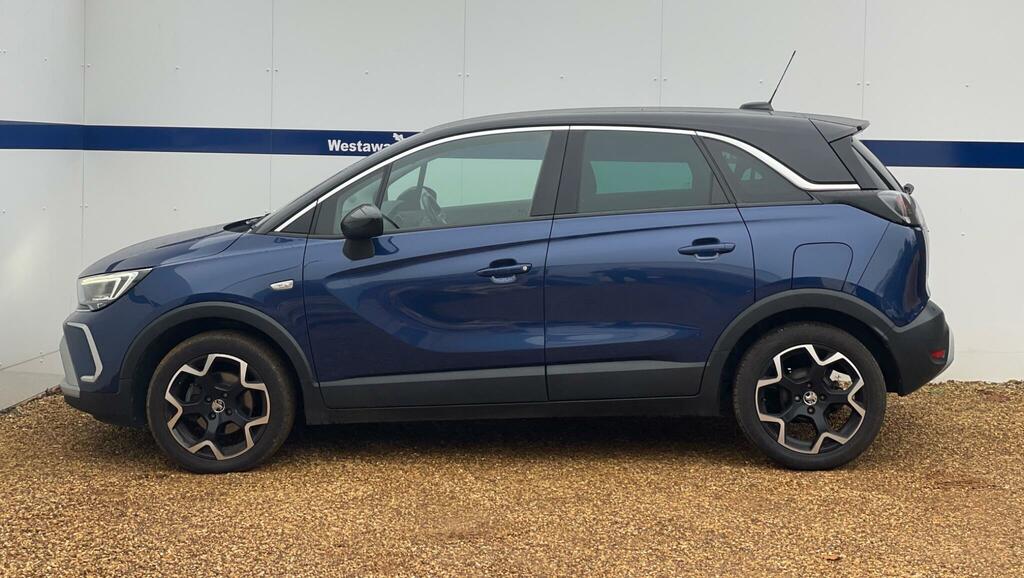 Vauxhall Crossland 1.2 Turbo Elite Nav - 2021 21 DS21UMM Blue #5