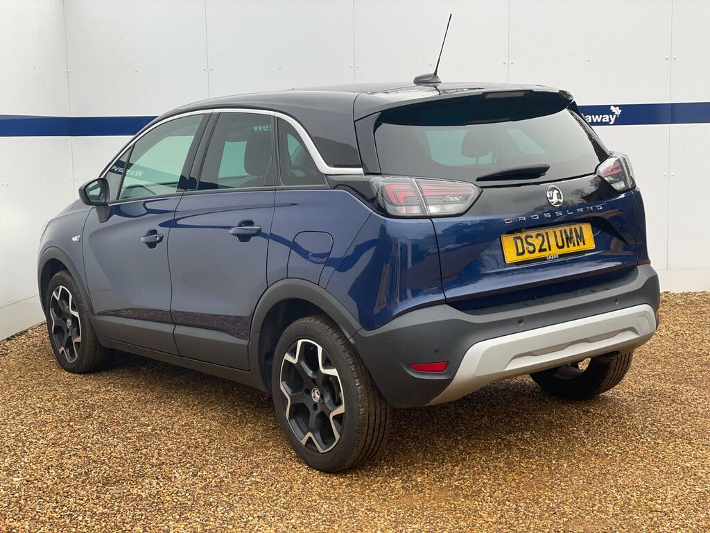 Vauxhall Crossland 1.2 Turbo Elite Nav - 2021 21 DS21UMM Blue #3
