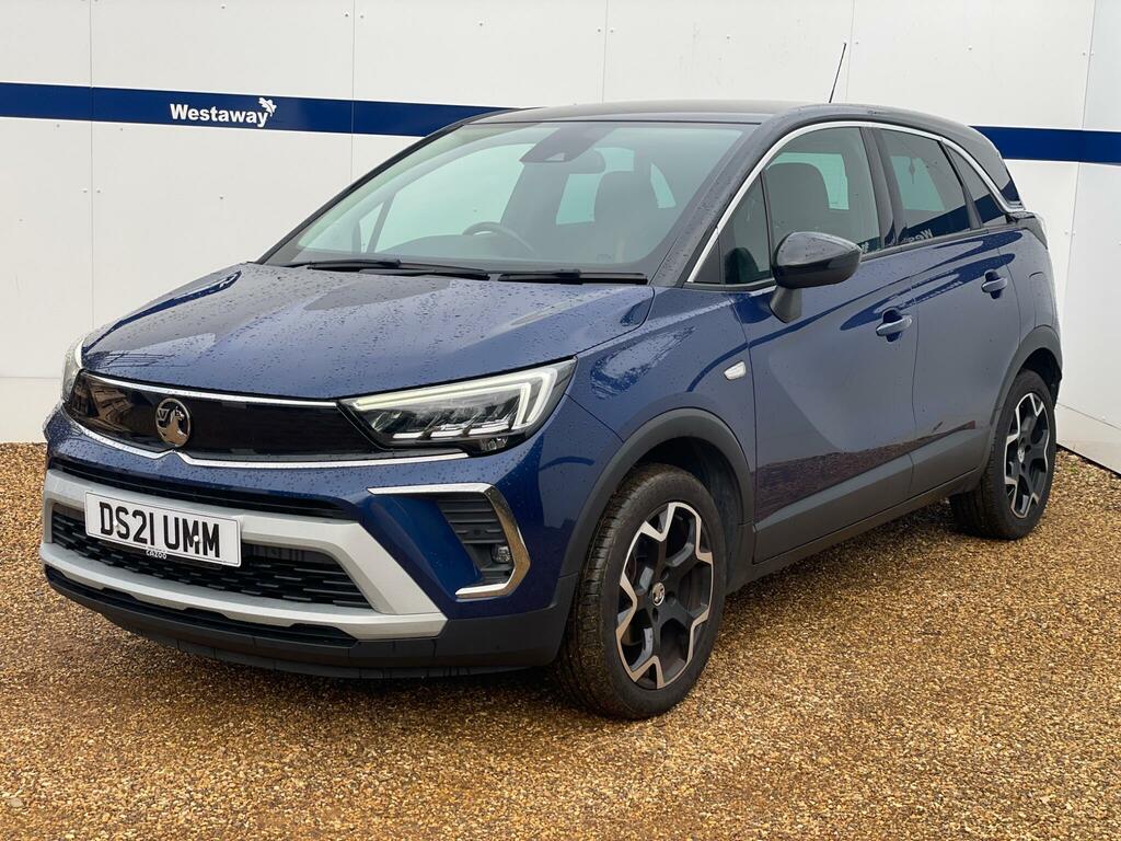 Vauxhall Crossland 1.2 Turbo Elite Nav - 2021 21 DS21UMM Blue #2