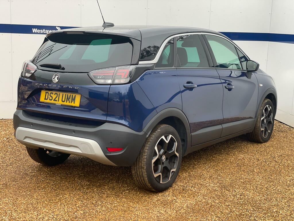 Vauxhall Crossland 1.2 Turbo Elite Nav - 2021 21 DS21UMM Blue #4