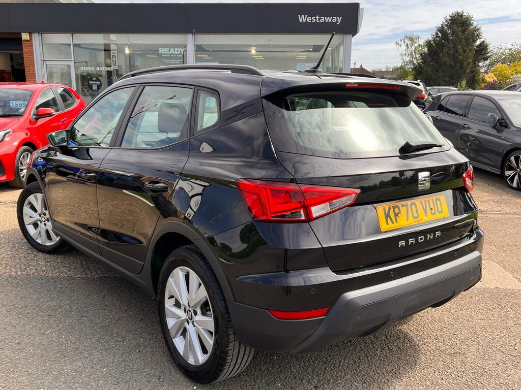 Seat Arona 1.0 Tsi 115 Se Technology Ez Dsg - 2020 70 KP70VUO Black #4