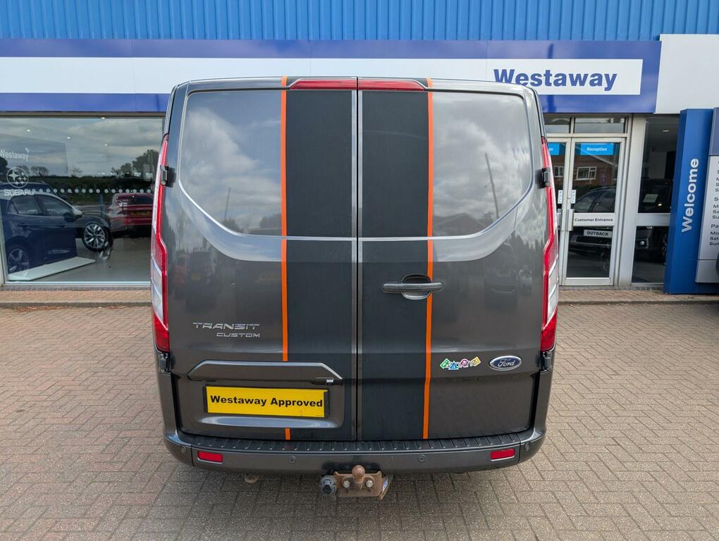 Ford Transit Custom 2.0 Ecoblue 185Ps Low Roof Dcab Sport Van - 2021 WK21UBO Grey #6