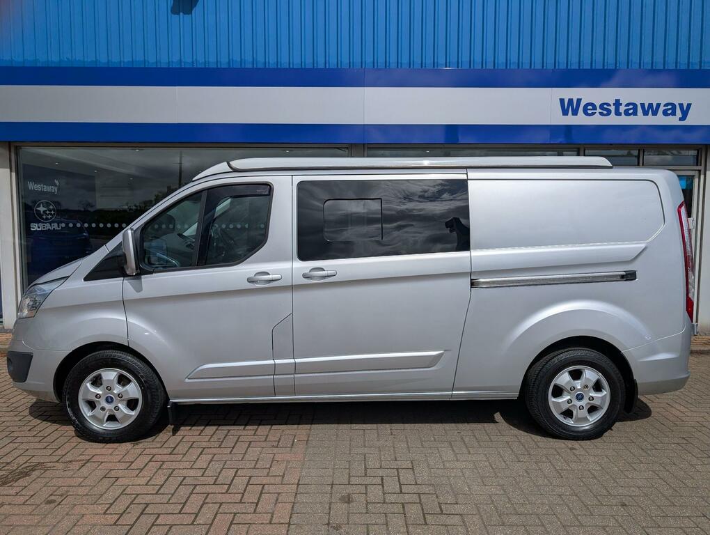 Ford Transit Custom 2.0 Tdci 130Ps Low Roof Limited Van - 2018 18 HY18MVH Silver #3