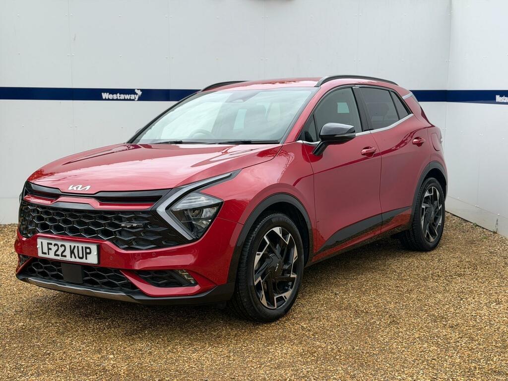 Kia Sportage 1.6T Gdi Isg Gt-line - 2022 22 LF22KUP Red #2