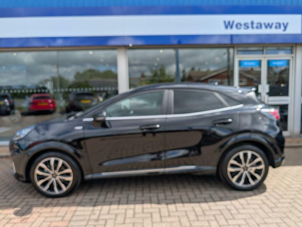Ford Puma 1.0 Ecoboost Hybr Mhev 155 St-line Vignale Dct GY23ODU Black #5