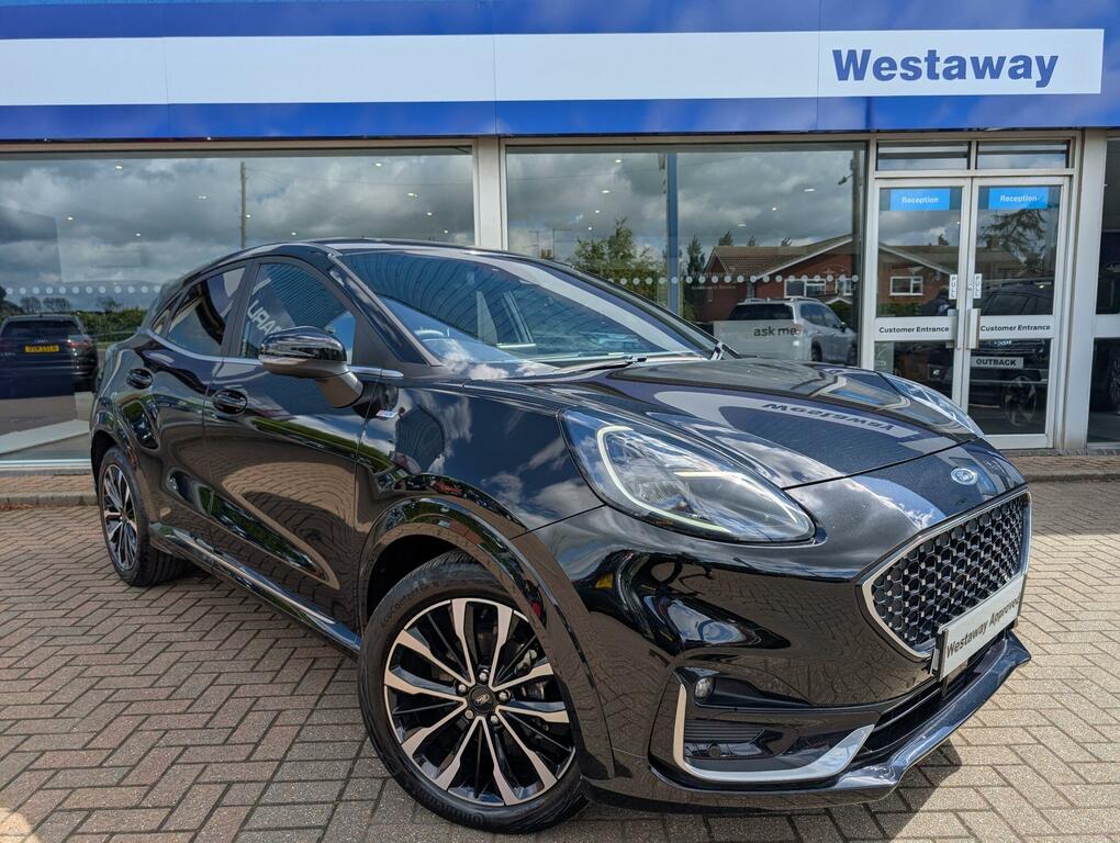 Ford Puma 1.0 Ecoboost Hybr Mhev 155 St-line Vignale Dct Black