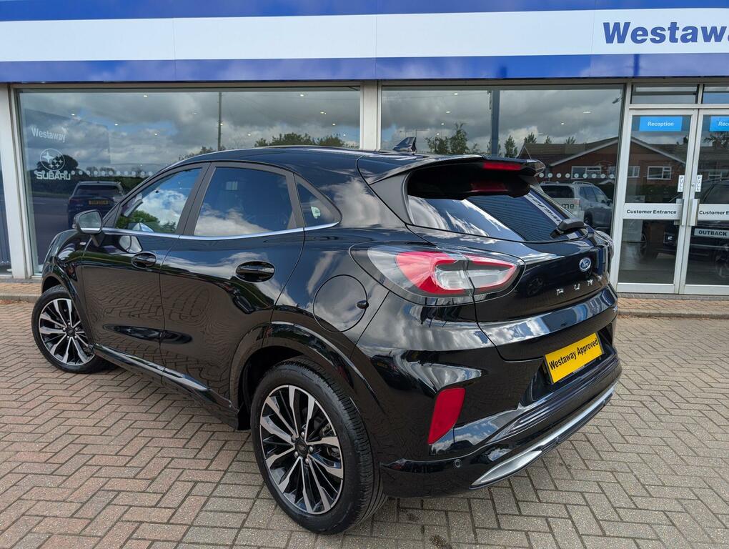 Ford Puma 1.0 Ecoboost Hybr Mhev 155 St-line Vignale Dct GY23ODU Black #4
