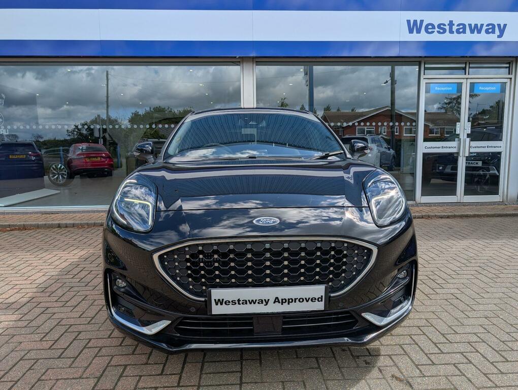 Ford Puma 1.0 Ecoboost Hybr Mhev 155 St-line Vignale Dct GY23ODU Black #2