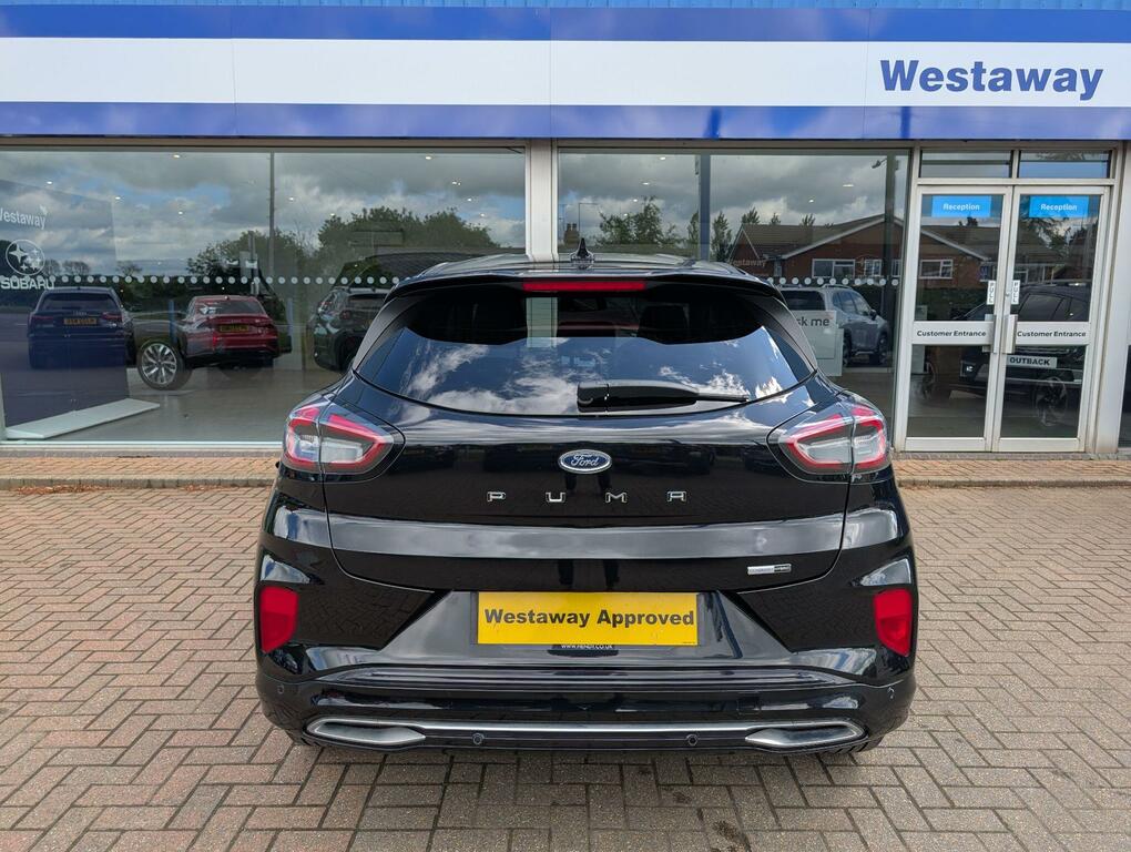 Ford Puma 1.0 Ecoboost Hybr Mhev 155 St-line Vignale Dct GY23ODU Black #6