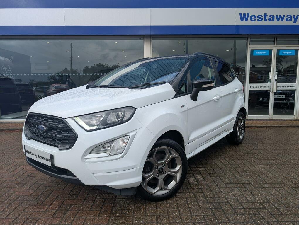Ford Ecosport 1.0 Ecoboost 125 St-line - 2018 18 BU18VCC White #3