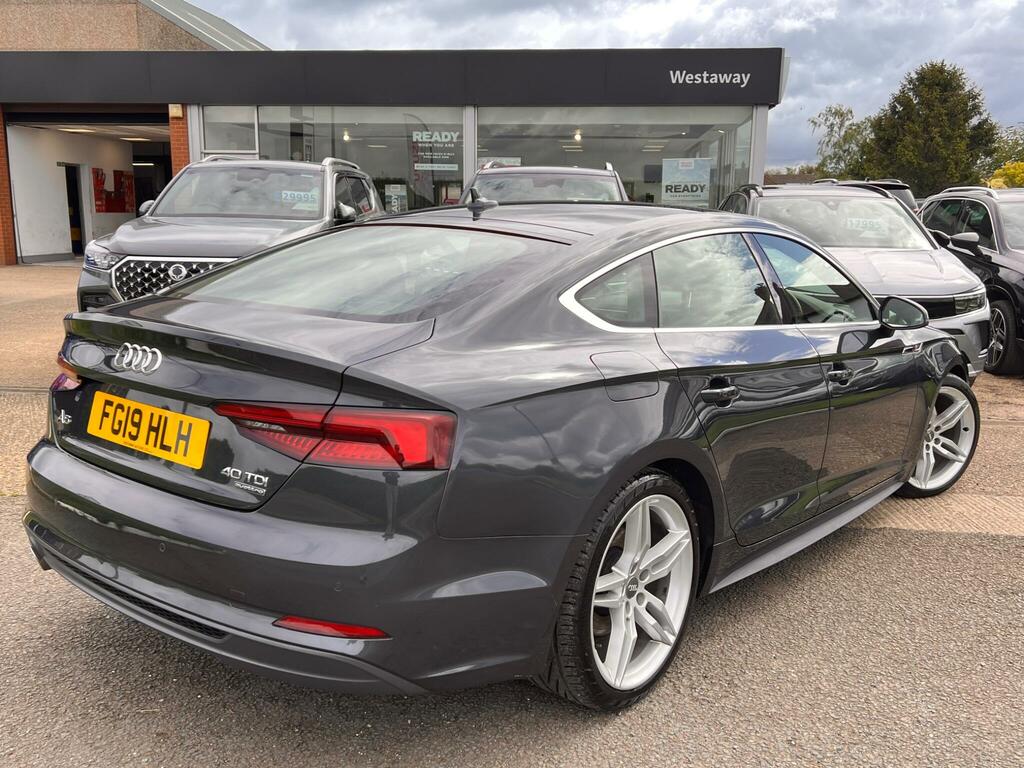 Audi A5 40 Tdi Quattro S Line S Tronic - 2019 19 FG19HLH Grey #3