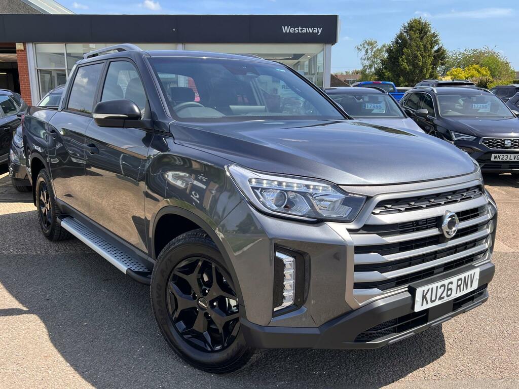 SsangYong Musso 2.2 Double Cab Pick Up Saracen - 2026 26 Grey