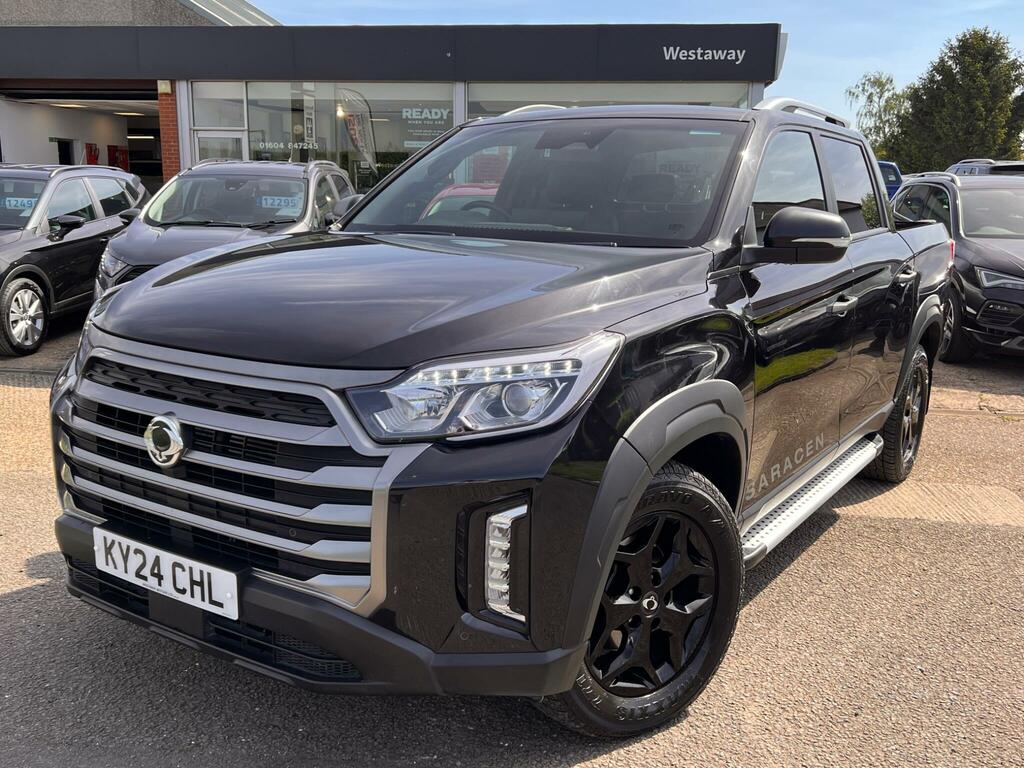 SsangYong Musso 2.2 Double Cab Pick Up Saracen - 2024 24 KY24CHL Black #6