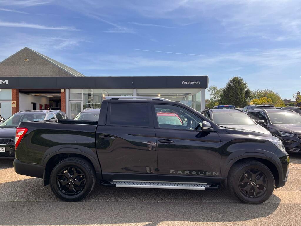 SsangYong Musso 2.2 Double Cab Pick Up Saracen - 2024 24 KY24CHL Black #2