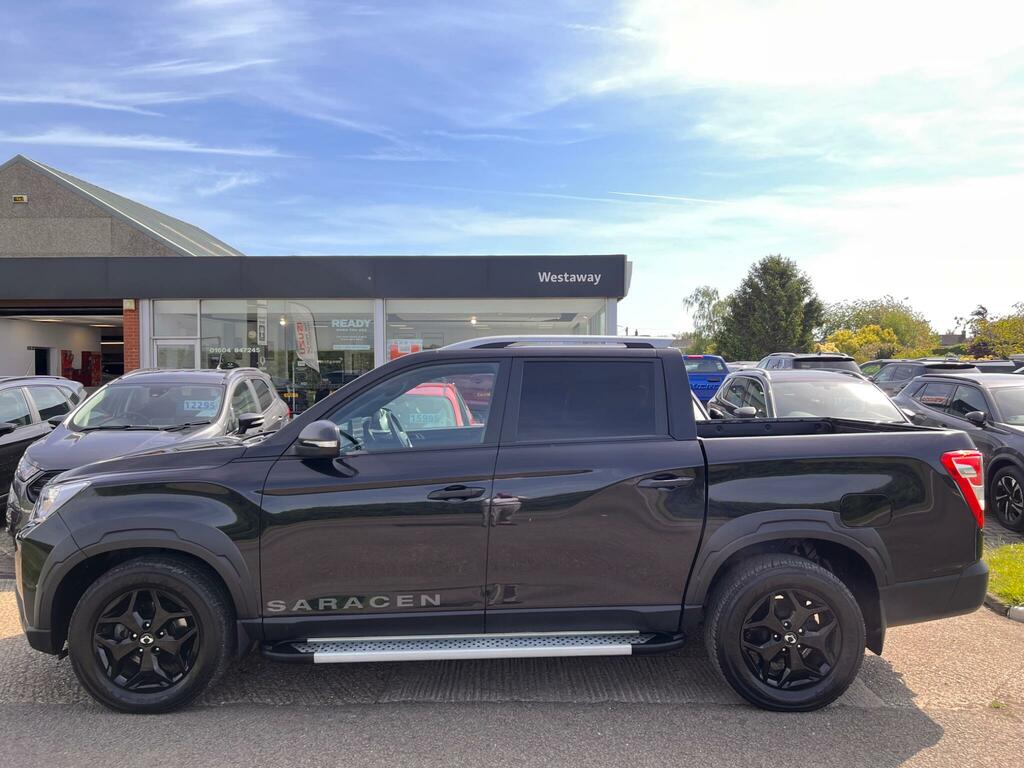 SsangYong Musso 2.2 Double Cab Pick Up Saracen - 2024 24 KY24CHL Black #5