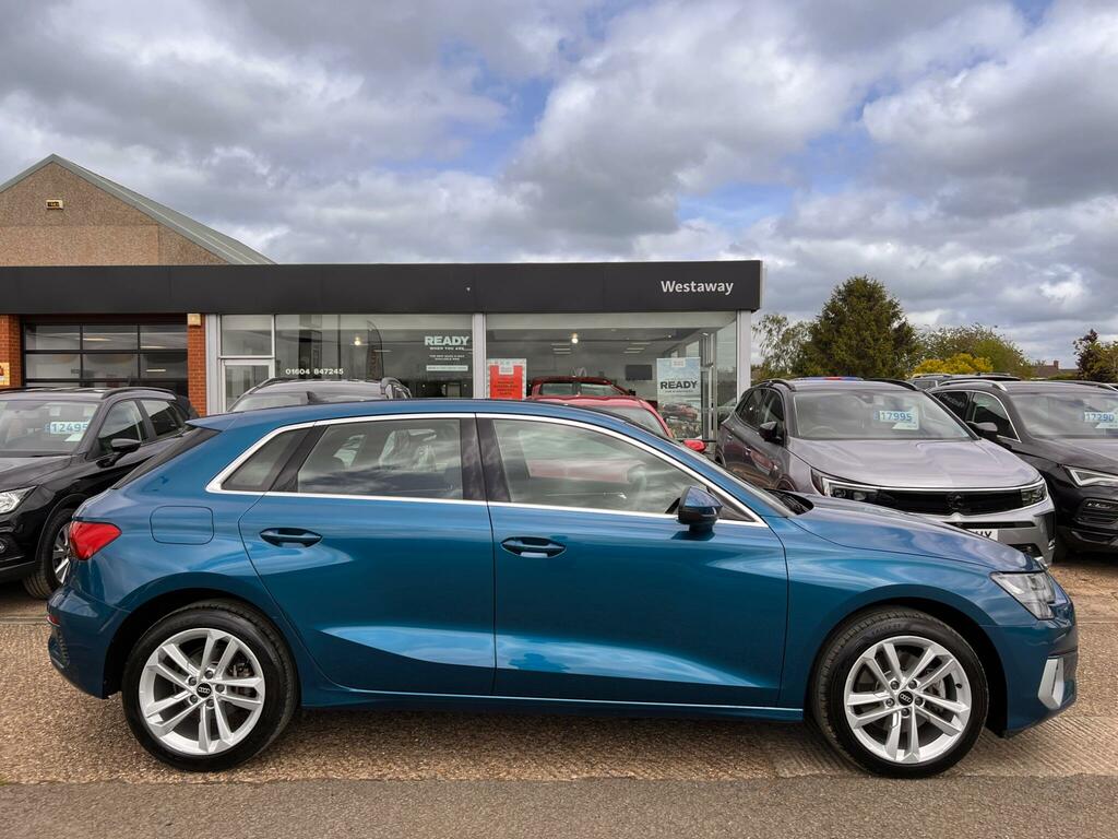 Audi A3 40 Tfsi E Sport S Tronic - 2023 23 YT23FHV Blue #2