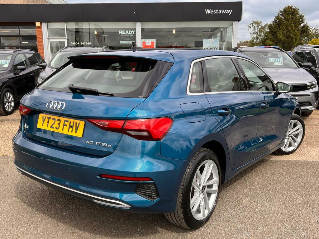Audi A3 40 Tfsi E Sport S Tronic - 2023 23 YT23FHV Blue #3