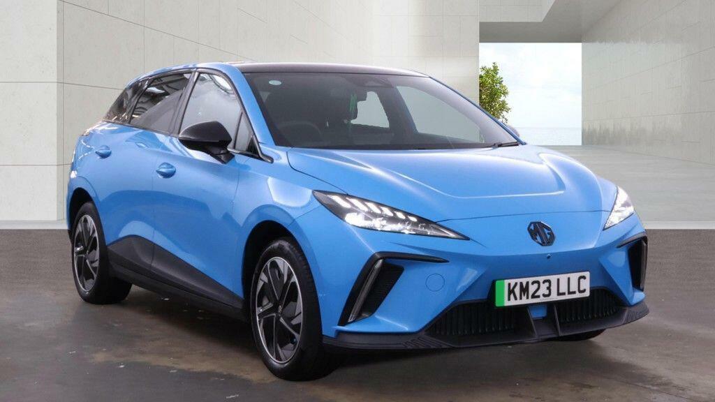 MG MG4 150Kw Trophy Ev Long Range 64Kwh - 2023 Blue