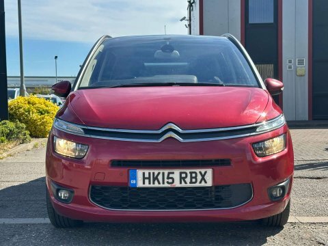 Citroen Grand C4 Picasso 1.6 Bluehdi Exclusive HK15RBX Red #4