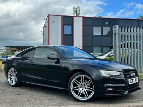 Audi A5 2.0 Tfsi Black Black #3